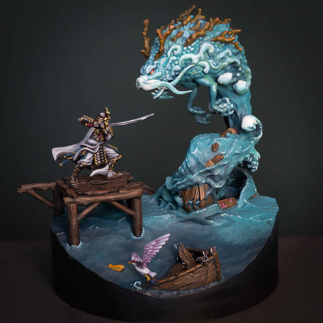 From the depths!