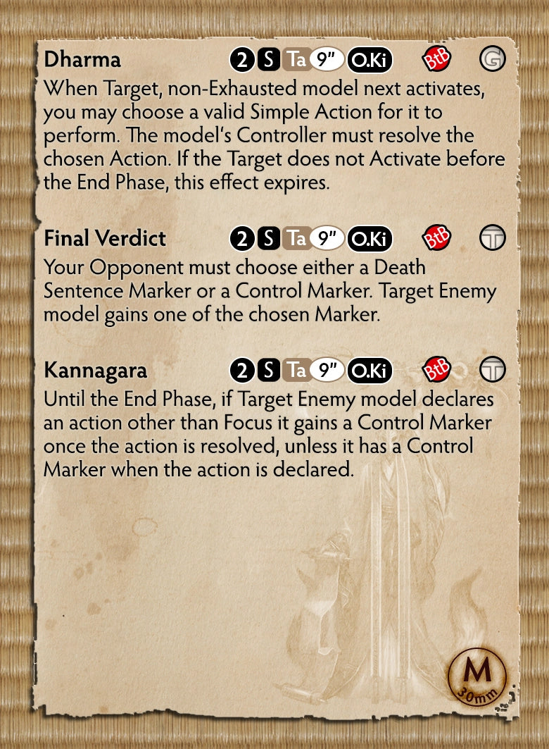 Inari's Judgement Themed Warband