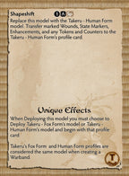 Inari's Judgement Themed Warband