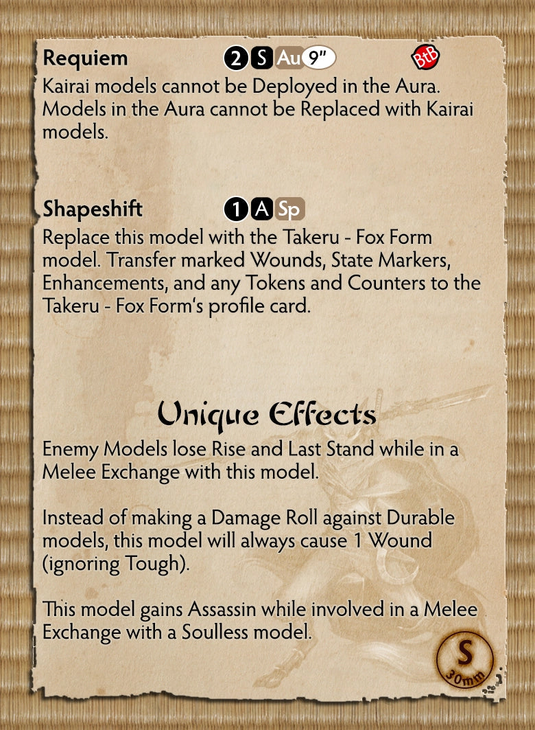 Inari's Judgement Themed Warband