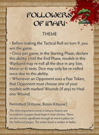 Inari's Judgement Themed Warband