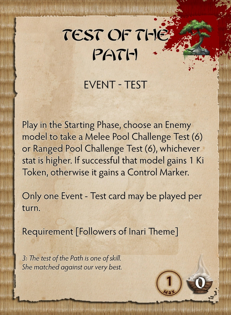 Inari's Judgement Themed Warband