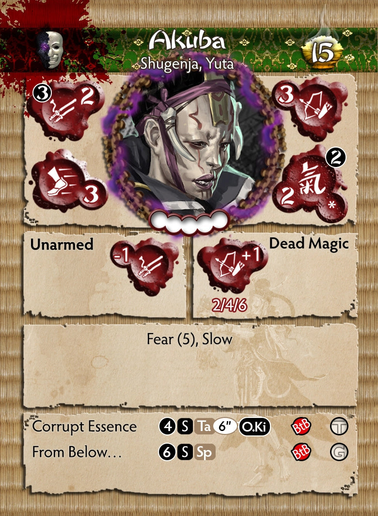 Yuta of Yurei Themed Warband