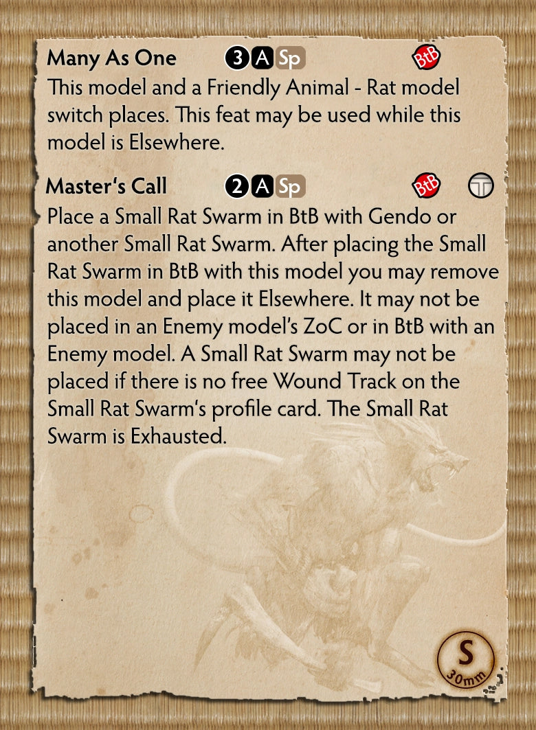 Gendo & Small Rat Swarms