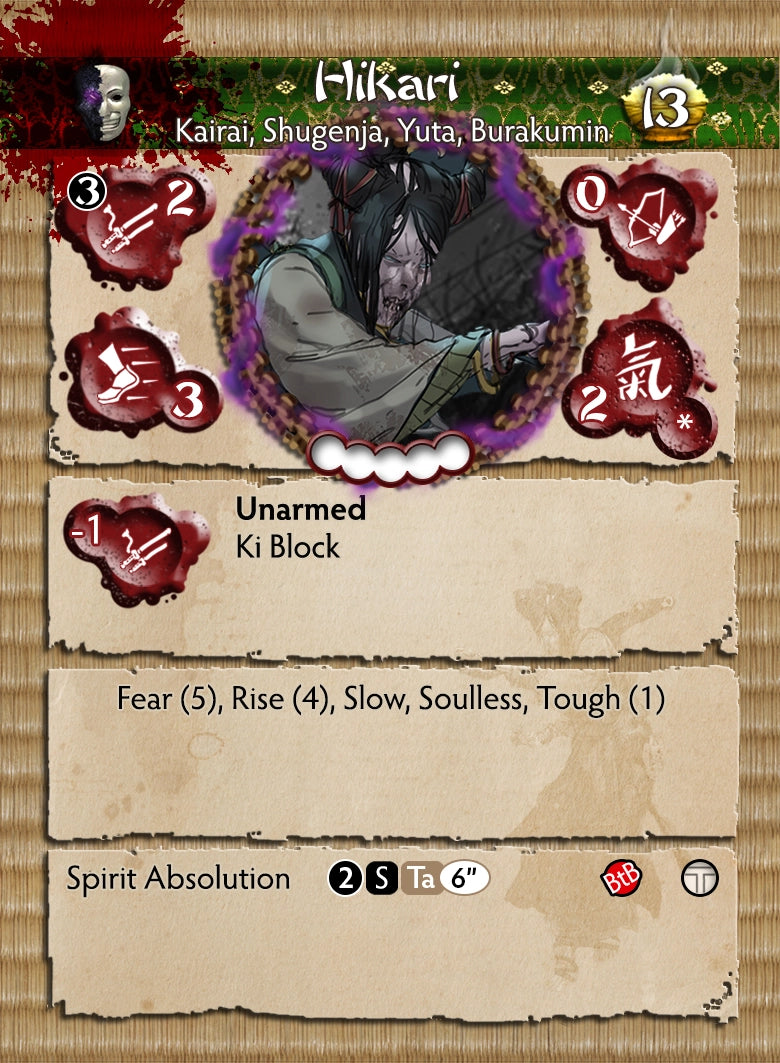Yuta of Yurei Themed Warband