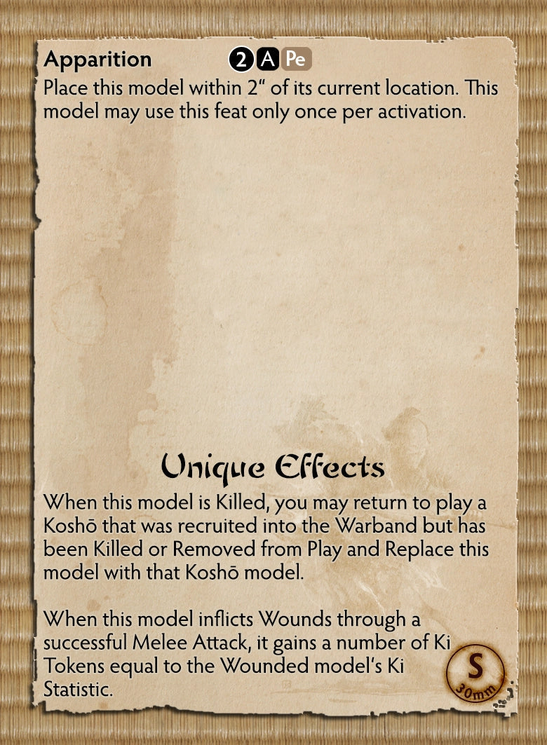 The Wretched, Cult of Yurei Faction Starter Set