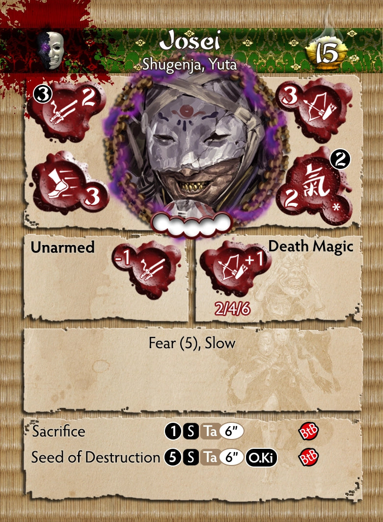 Yuta of Yurei Themed Warband