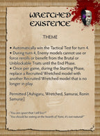 The Wretched, Cult of Yurei Faction Starter Set