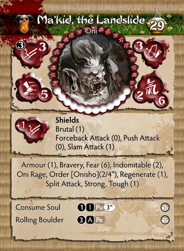 Ma'kid, the landslide