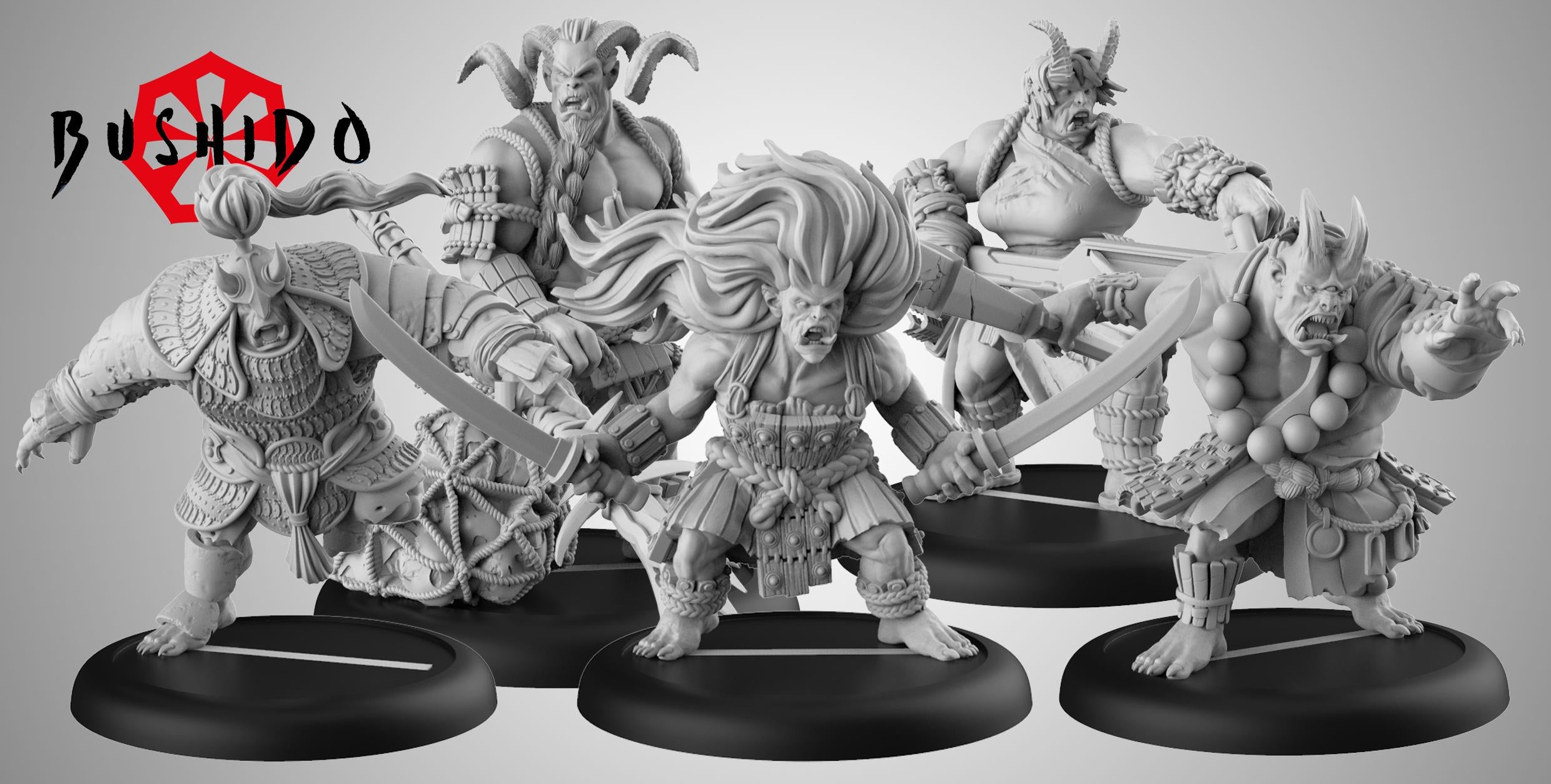 yurei bushido gear set Ring of Fire Themed Warband – GCT Studios