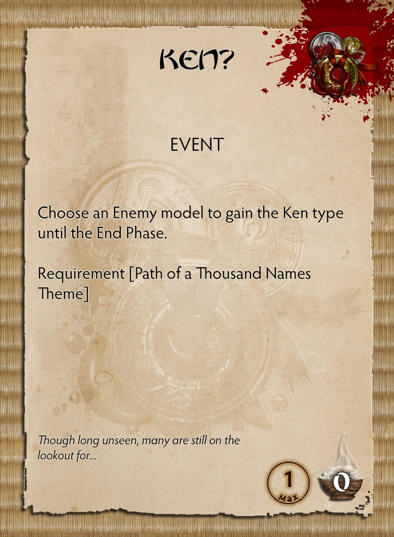 The Path of a Thousand Names Themed Warband