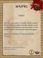 The Path of a Thousand Names Themed Warband