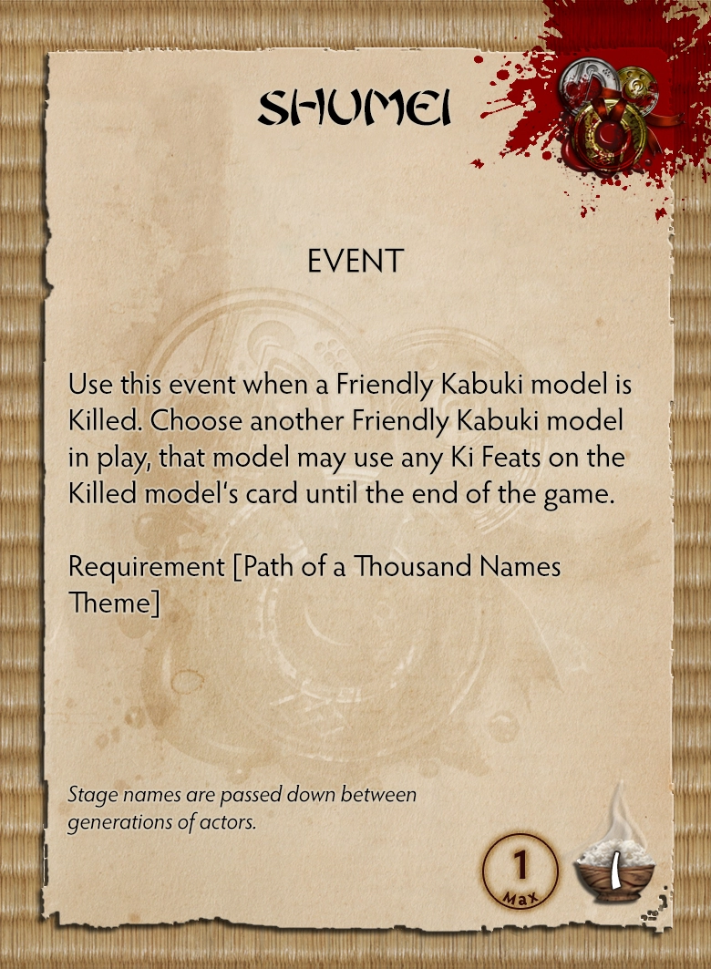 The Path of a Thousand Names Themed Warband