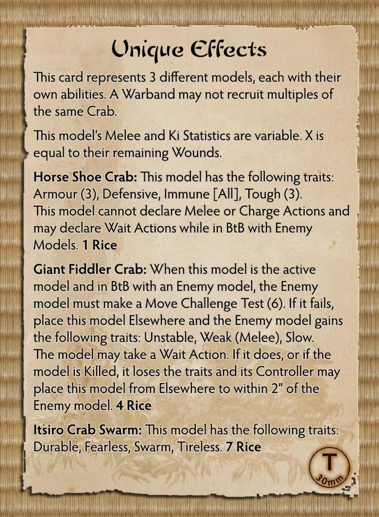 Crabs of the Eastern Sea