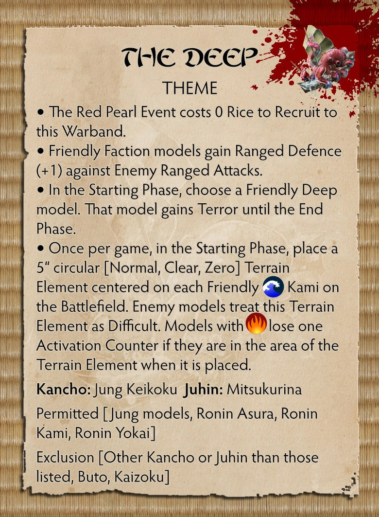 The Deep Themed Warband