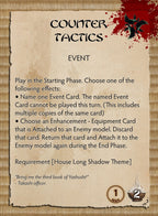 House Long Shadow Themed Warband