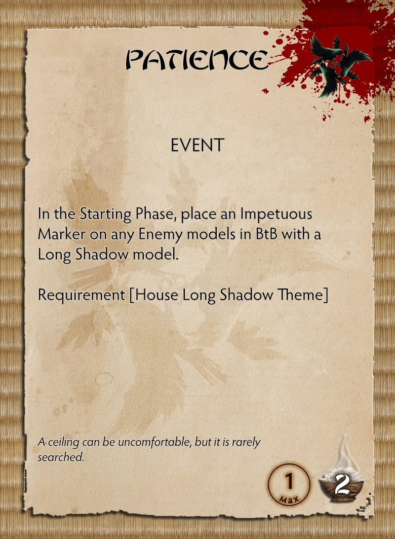 House Long Shadow Themed Warband