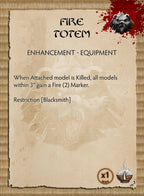 Fire Totem special card