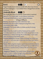 Shiho Clan Faction Starter Set