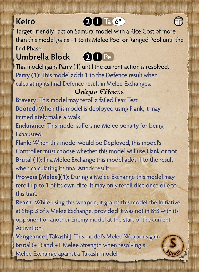 Shiho Clan Faction Starter Set