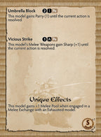 Open Rebellion Themed Warband