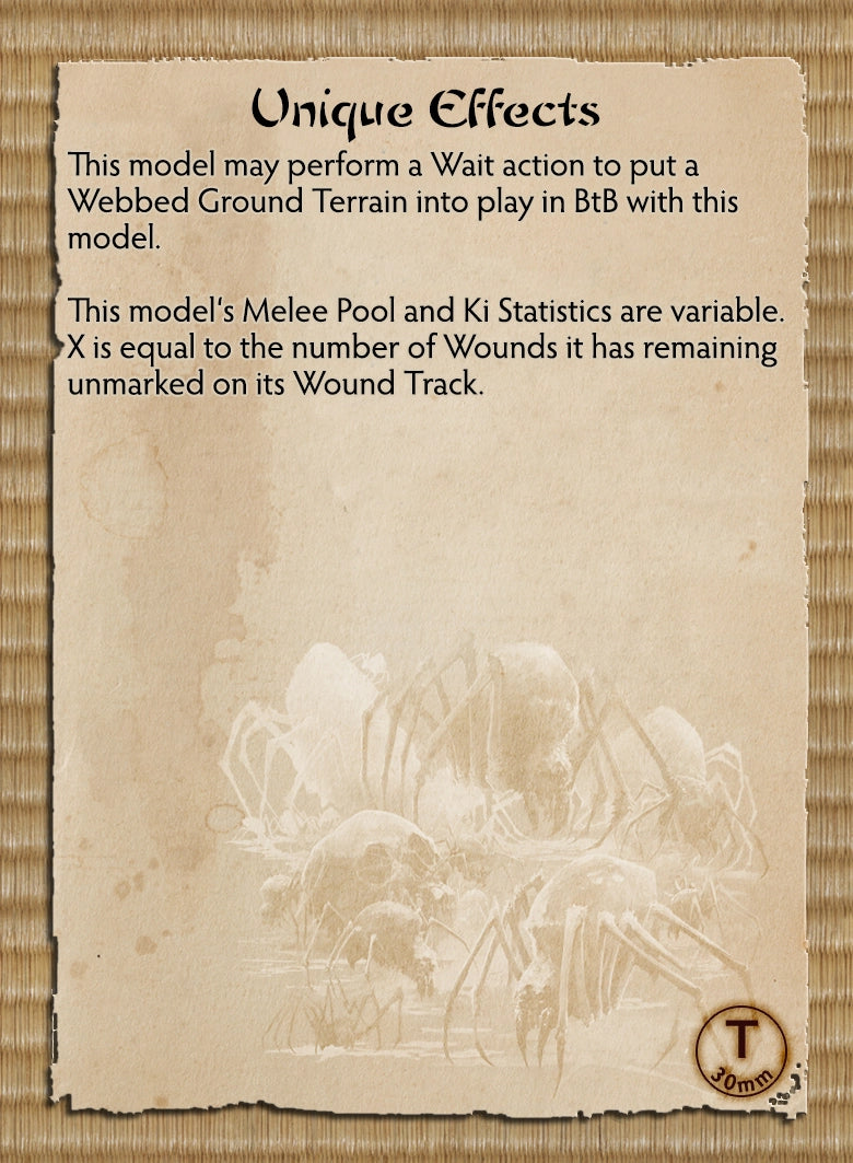 Endless Procession of Arachnid Presence