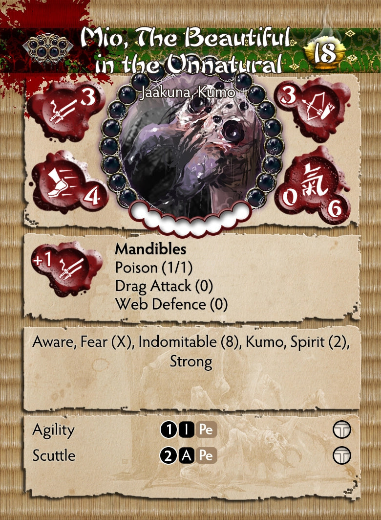 Mio, the beautiful in the unnatural