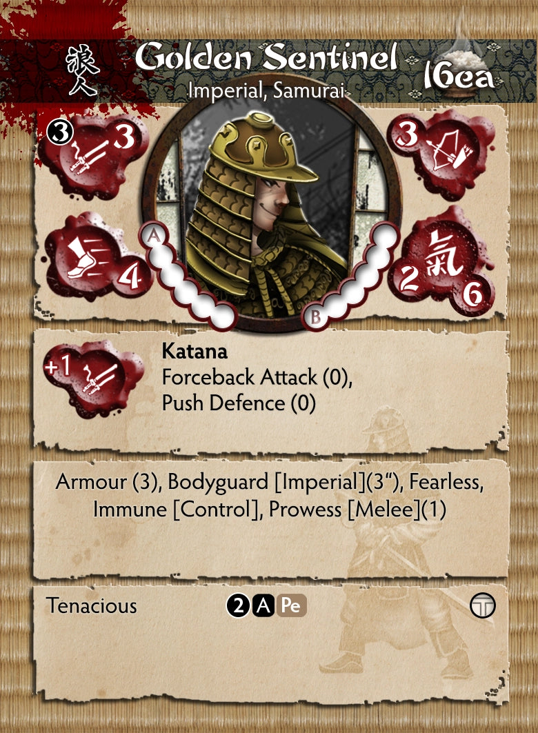 Golden Sentinel (alternative sculpt)