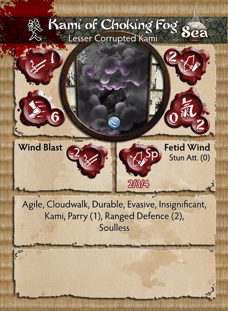 Kami of Choking Fog and Blighted Earth