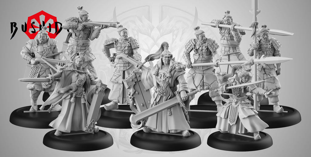 Bai Qian Themed Warband