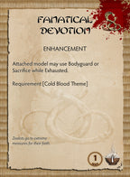 Cold Blood Themed Warband