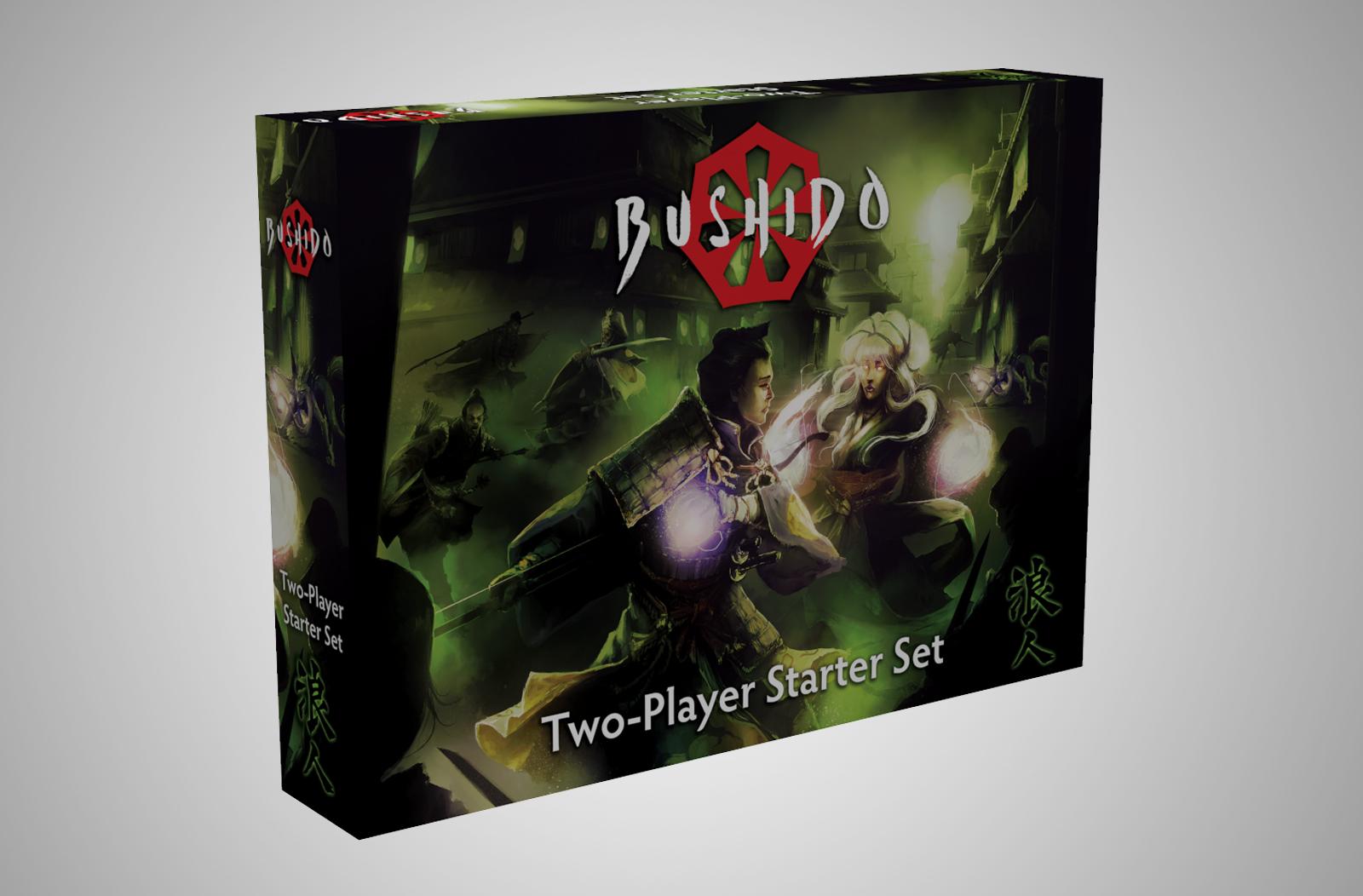BUSHIDO RISORTA sole due Player Starter Set GCT Studios Nuovo di Zecca GCT-B2SS001/19 